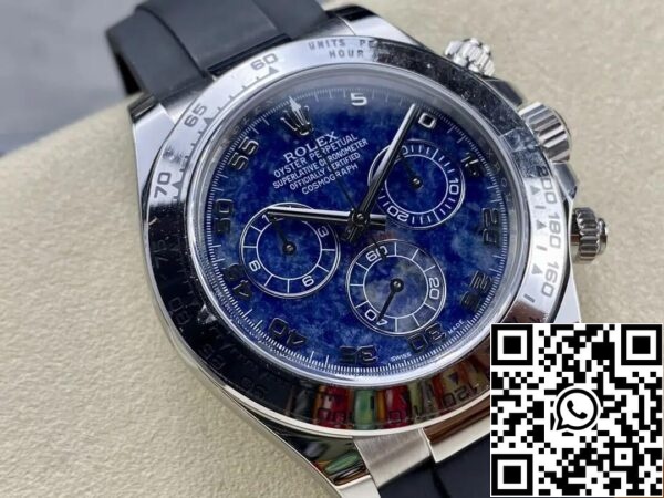 3 21 a147b8d0 7326 4c8a 97b7 b59d1bdf3ba1 Rolex Cosmograph Daytona 1:1 Best Edition Puhdas Factory Sodalite Blue Dial