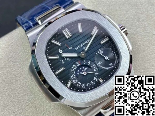 3 22 3ebe51e5 09ba 4b14 9e8d 5cd978acb6ef Patek Philippe Nautilus 5712 1:1 Best Edition GR Fabrieksblauwe Leren Band