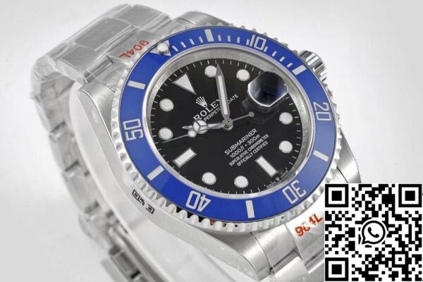 3 22 5bbf16e9 03dd 454f 8472 9887eb7e72bf Rolex Submariner M126619LB-0003 41MM 1:1 Best Edition ROF Factory Fekete számlap svájci ETA2824 számlapja