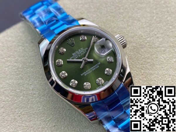 3 23 Rolex Datejust 28MM 1:1 Най-доброто издание BP Factory Green Dial