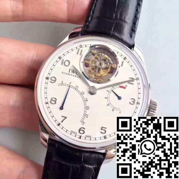 3 230 IWC Portugees Tourbillon IW504601 YL Fabriek 1:1 Beste Editie Zwitsers Tourbillon Witte Wijzerplaat