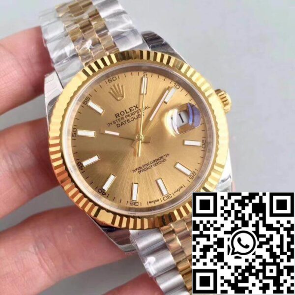 3 232 Rolex Datejust 41 126333 EW Factory 1:1 Best Edition Swiss ETA3235 904L Ανοξείδωτο ατσάλι Βραχιόλι Jubilee