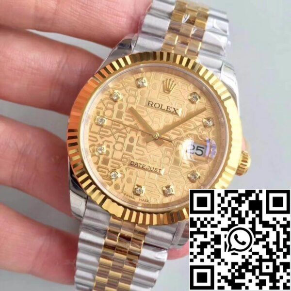 3 235 Rolex Datejust 41 126333-0003 EW Factory 1:1 Best Edition suizo ETA3235 904L acero inoxidable Jubilee pulsera