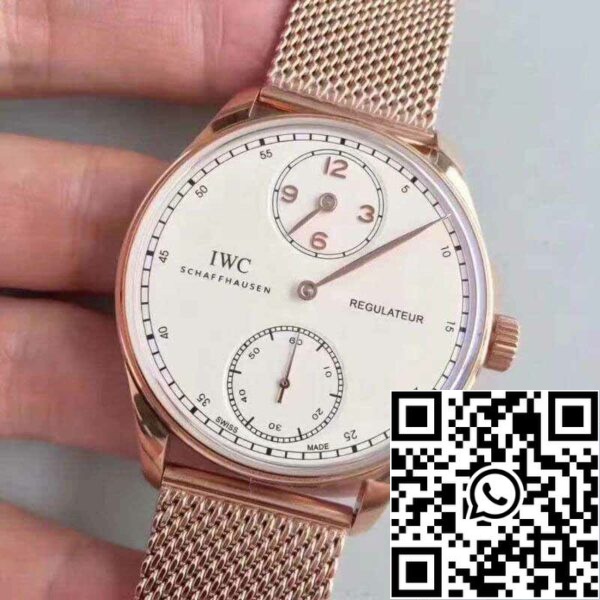 3 237 5de594f7 83a1 4419 b7f4 6e387c8f751f IWC portugál IW544402 YL Factory 1:1 Best Edition Swiss ETA98245 fehér számlap