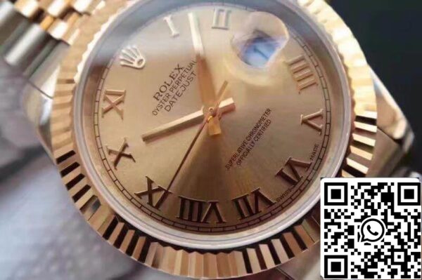 3 238 3dc69145 f058 4e89 a72d 71bdfb3019bd Rolex Datejust 41 126333-007 1:1 Best Edition Swiss ETA2836-2 Gold Wrapped Two Tone Stainless Steel Bracelet