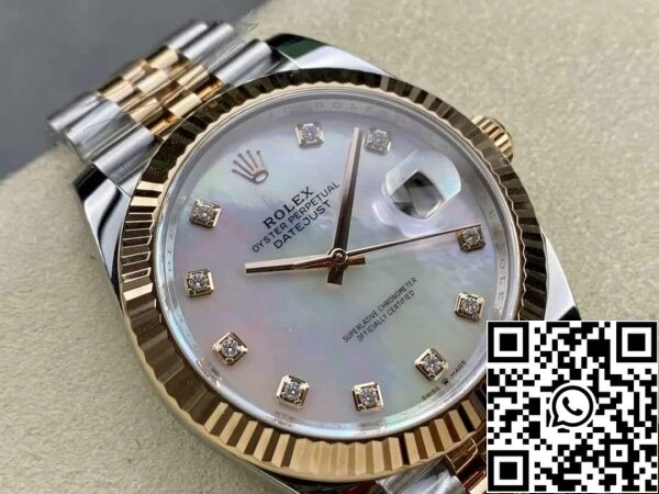 3 23 6a935d8d 4456 466e 8a65 3fb670d7297e Rolex Datejust 41MM M126331-0014 1:1 Best Edition Tiszta gyári gyöngyház-anya-gyöngyház számlap