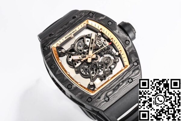 3 25 4af0ab23 587c 4320 9887 b779b6bbf543 Richard Mille RM055 NTPT 1:1 Best Edition BBR Factory Quadrante in fibra di carbonio