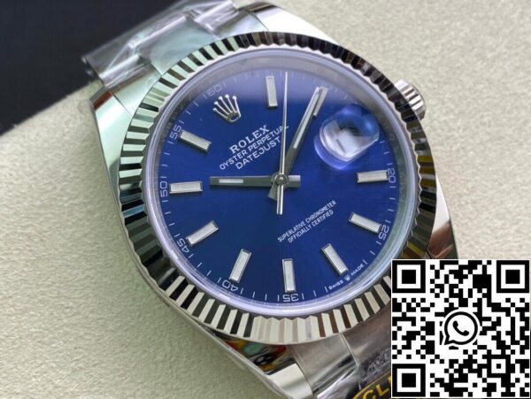 3 25 618ef3f5 a0ff 4961 842a 398554c6ca1e Rolex Datejust M126334-0001 1:1 Лучшее издание чистый заводской синий циферблат