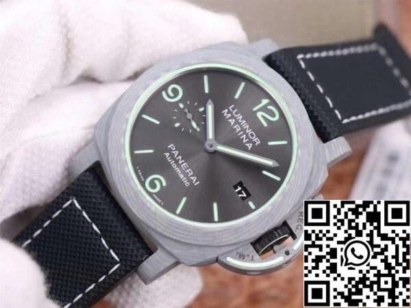 3 26 1626 16efcd48 9d04 4790 4790 A829 6211399abf2b Panerai Luminor PAM01119 1:1 أفضل إصدار VS Factory FABRICAF Carbon Fiber Swiss P9010