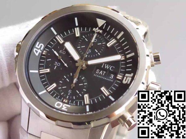 3 26 9f109122 a6f2 4370 a577 b4ca1f707204 IWC Aquatimer IW376804 1:1 Best Edition V6 Factory Cadran noir