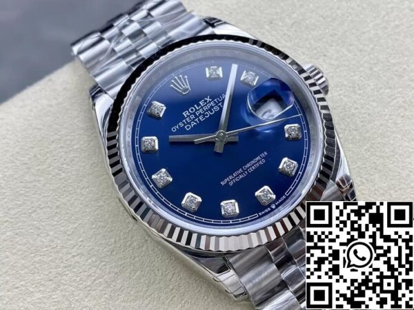 3 27 Rolex Datejust M126234-0037 36MM 1:1 Най-добро издание VS Фабрика Диамантен циферблат