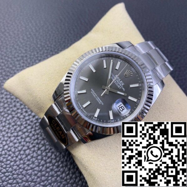 3 27 f961d341 55f4 4ece 9ecc d08316a3e549 Rolex Datejust M126334-0013 1:1 Best Edition Clean Factory Gris Dial