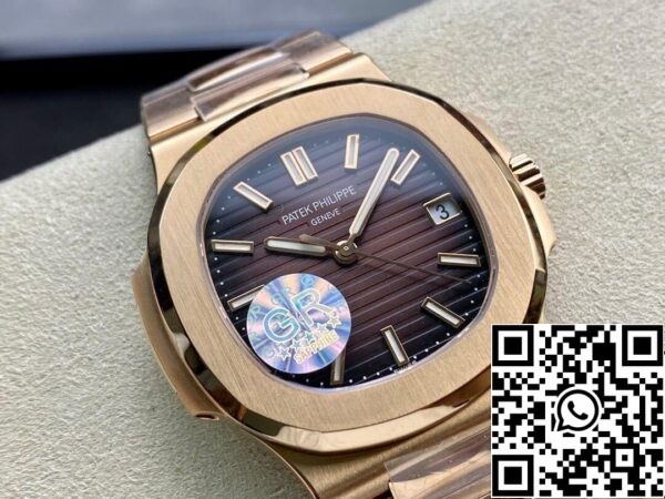 3 28 316a061d dd1f 4dd6 9cec 311ed05a375b Patek Philippe Nautilus 5711/1R-001 1:1 Best Edition GR Factory V2 Mostrador castanho gradiente