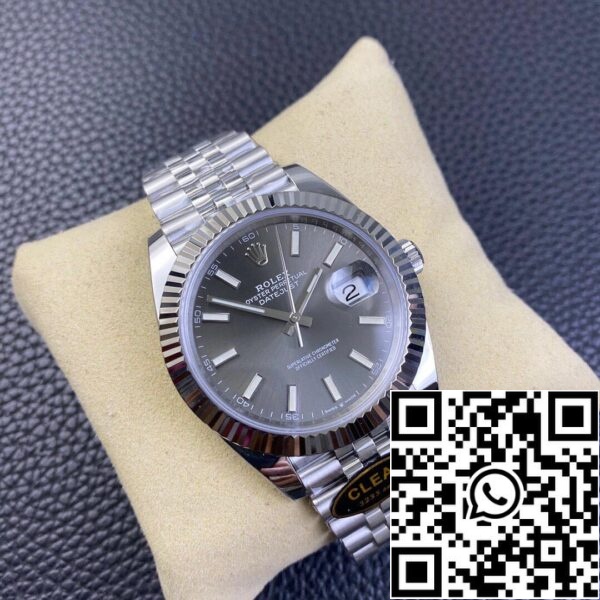 3 28 8e089e70 f8fa 4fe1 8f21 5b64509c675f Rolex Datejust M126334-0014 1:1 Best Edition Clean Factory 904L rozsdamentes acélból készült 1:1 legjobb kiadás