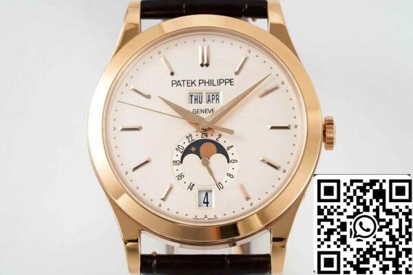 3 28 e73a4e87 48cb 4367 95bb 02fd53596567 Patek Philippe Complications 5396R-011 1:1 Beste Editie ZF Fabriek Melkachtige Witte Wijzerplaat