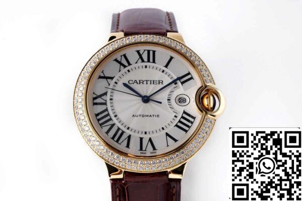 3 29 2becbed5 1cd8 46f1 914b b27040c8236f Replika Ballon Bleu De Cartier 42MM WE9007Z3 AF Factory rumeno zlato primer