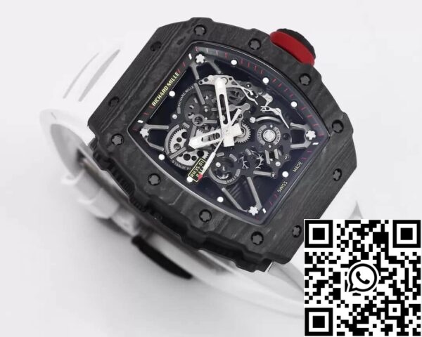 3 2 bf53b019 c495 4b48 88d0 ee0f432a5b78 Richard Mille RM35-01 1:1 Best Edition BBR Factory fehér gumiszíjjal Richard Mille RM35-01 1:1 Best Edition BBR Factory fehér gumiszíj