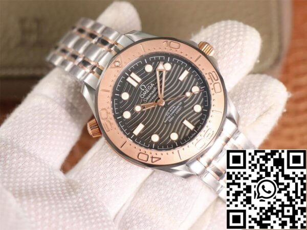 3 2 d7e41db8 c0ae 431d be36 af73ad1f99ce Omega Seamaster Diver 300M 210.60.42.20.99.001 1:1 Best Edition OM Factory Titanio Metallo