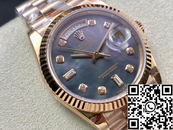 3 3 Rolex Day Date 118235 36MM 1:1 Best Edition GM gyári gyöngyház számlapja