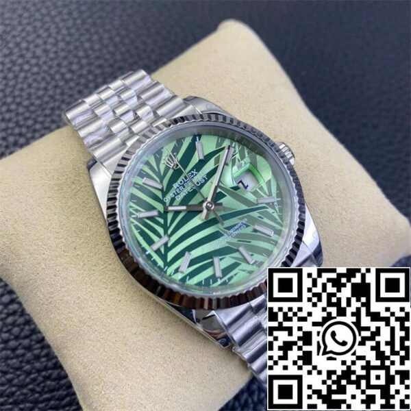 3 30 Rolex Datejust M126234-0047 36MM 1:1 Najboljša izdaja VS Factory Green Dial