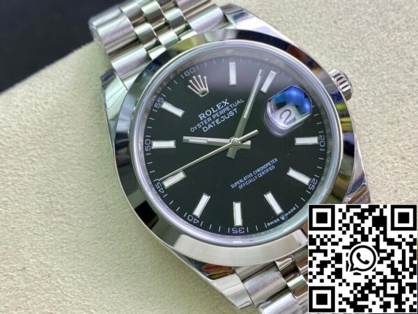 3 30 010631b6 fdaa 49be aca7 5edbe06fbee4 Rolex Datejust M126300-0012 1:1 Najboljša izdaja EW Factory Black Dial