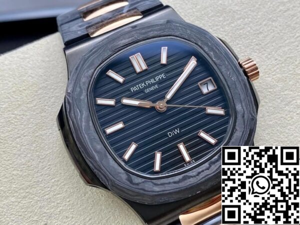 3 30 0788e8fa 0dc6 4c50 819d cfc26937722b Patek Philippe Nautilus 5711 DiW 1:1 Best Edition Cassa in fibra di carbonio