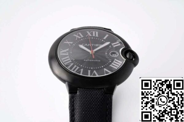 3 30 c2c8a121 1e31 4c07 b7f4 a01b02aa84f7 Реплика Ballon Bleu De Cartier 42MM WSBB0015 Най-доброто издание AF Factory Black Dial