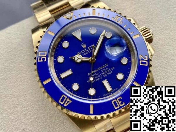 3 31 18c8a2cd 2b69 4360 bada 2c739da644f2 Rolex Submariner M116618LB-0003 1:1 Най-добро издание Чиста фабрика Син циферблат