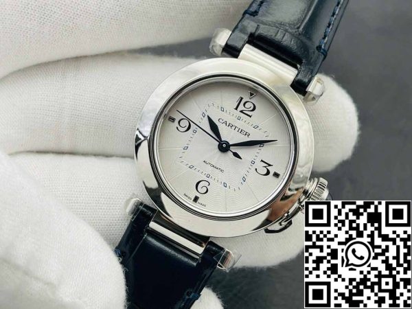 3 31 34525c6e 1491 4421 9f42 f0af4cd67e87 Cartier Pasha WSPA0012 35MM 1:1 Best Edition BV Factory White Dial