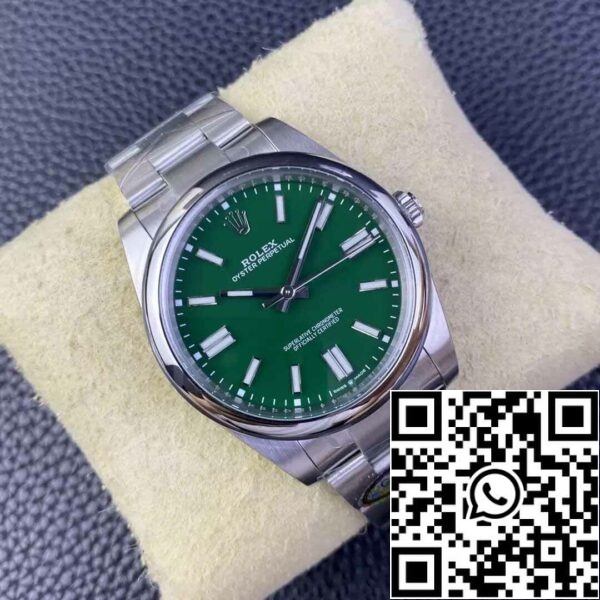 3 31 422a0765 329a 49f0 9f16 00959f04e925 Rolex Oyster Perpetual M124300-0005 41MM 1:1 Best Edition Clean Factory Green Dial 1:1 Best Edition Tiszta gyári zöld számlap