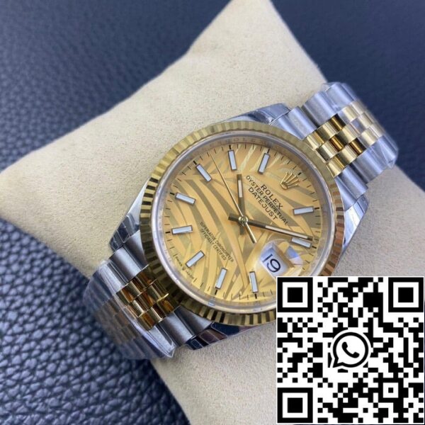 3 31 e46dd575 0a1e 4647 bbcc 652acd50e3a0 Rolex Datejust M126233-0037 1:1 Mejor Edición EW Fábrica Oro Amarillo