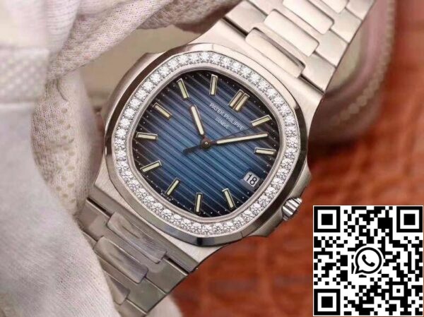 3 324 Patek Philippe Nautilus 5711 PF Factory 1:1 Best Edition Swiss ETA324 Quadrante blu