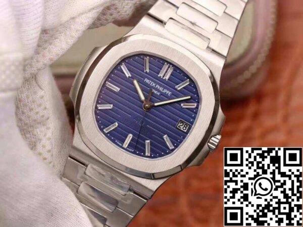 3 326 Patek Philippe Nautilus 5711/1P 40º Aniversário PF Factory 1:1 Melhor Edição Suíça ETA324