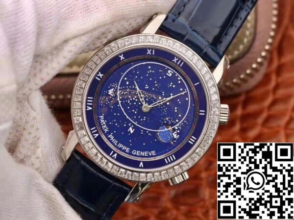 3 327 Patek Philippe Grand Complications 5102G TW Εργοστάσιο Ανδρικά ρολόγια 1:1 Best Edition Swiss ETA240 Blue Dial