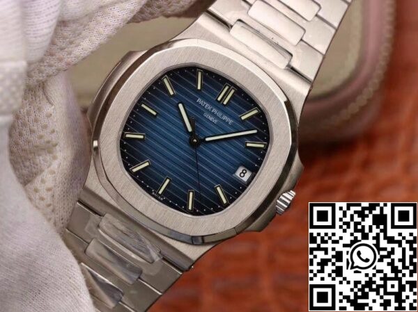 3 329 Patek Philippe Nautilus Jumbo 5711/1A-010 PF Factory 1:1 Best Edition Swiss ETA324 Blue Dial