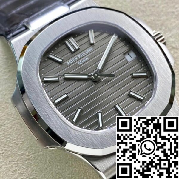 3 32 48719a34 0a59 4cd0 b72b 836f537301d4 Patek Philippe Nautilus 5711G-001 1:1 Best Edition 3K Factory Grey Dial