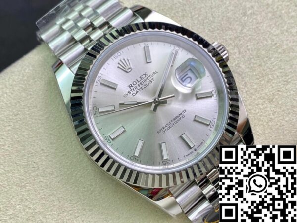 3 33 59b3817c a266 4624 945e f775097ef20e Rolex Datejust M126334-0004 41mm jubileumi szíjjal Tiszta gyári fehér számlap