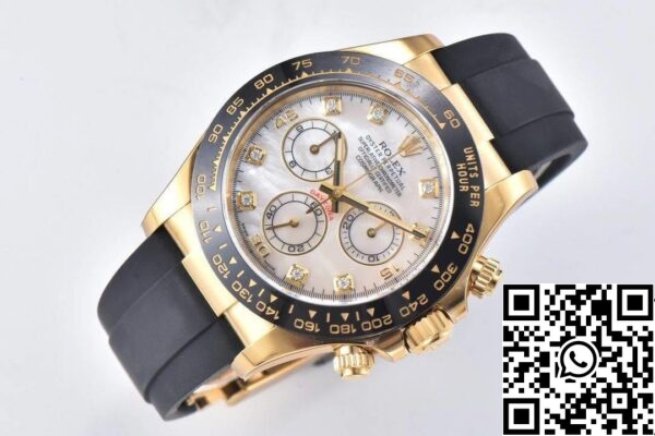 3 33 61393ee2 e12b 4e73 aeb8 326134f0cc66 Rolex Cosmograph Daytona 116518LN-0037 1:1 Best Edition Tiszta gyári gyöngyház számlap gyöngyházból