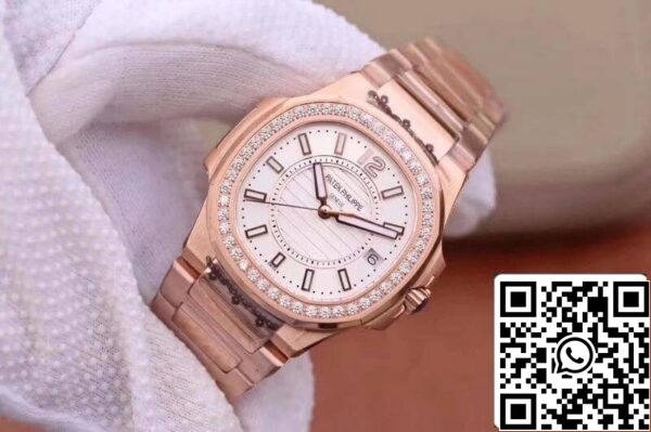 3 341 Patek Philippe Nautilus Ladies 7010/1R-011 1:1 Best Edition Swiss Quartz E23-250 S C