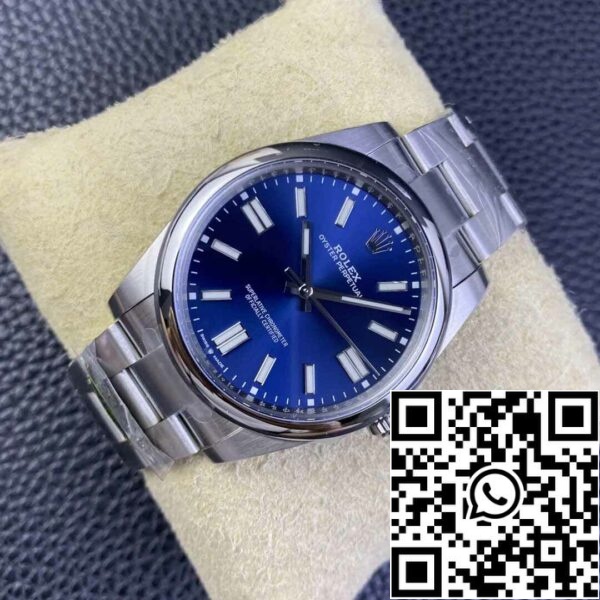 3 34 d545fe6a 0d5d 4d58 86e9 17d3ad60f333 Rolex Oyster Perpetual M124300-0003 41MM 1:1 Best Edition Clean Factory Quadrante Blu