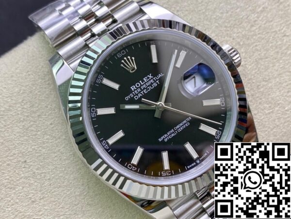 3 35 4c284797 b56c 4726 bf47 802bb5abd011 Rolex Datejust M126334-0018 41mm Jubilee Strap Clean Factory Vit Urtavla