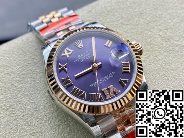 3 35 786564c7 39df 4472 bdfe 3e0e9a17d78e Rolex Datejust M278271-0020 1:1 Beste Editie TW Fabriek Aubergine Paarse Wijzerplaat