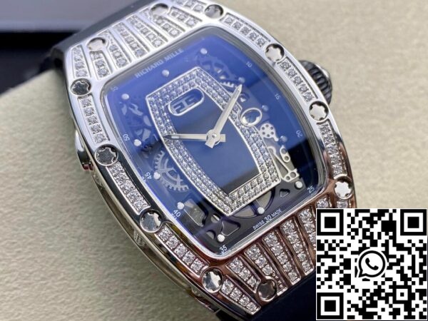 3 35 82ce9102 3324 4ab5 943c d9f1e6102230 Richard Mille RM07-01 1:1 Meilleure édition RM Factory Boîtier en diamant