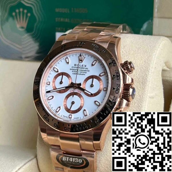 3 35 9db39cbf 5b5c 4f44 8931 8b81b5d23a34 Replika Rolex Daytona M116505-0010 Bästa 1:1 Edition BT Factory Rose Gold