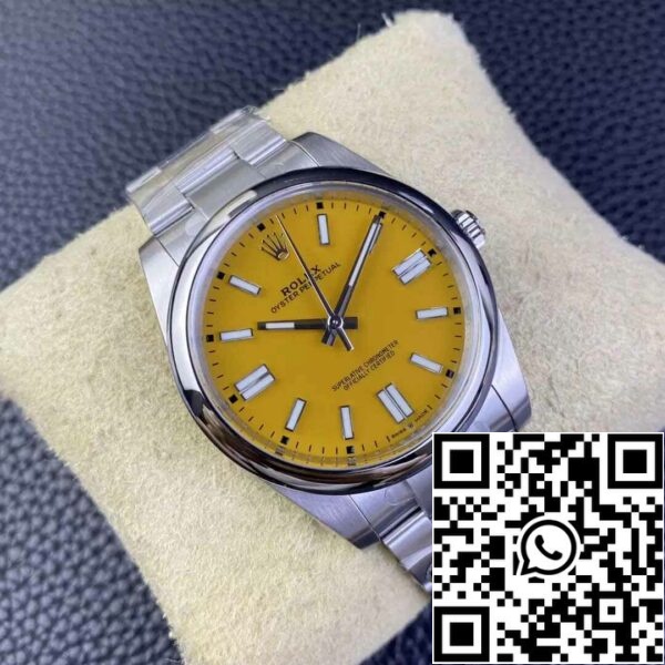 3 35 f750ef11 d5b4 405e 978e e87b2ff20ea8 Rolex Oyster Perpetual M124300-0004 41MM 1:1 Best Edition Clean Factory Quadrante Giallo