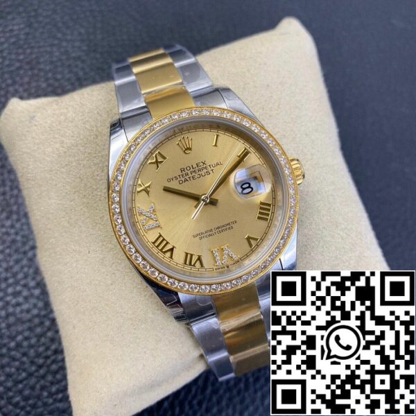 3 36 eb0fb64a 0797 442f 9670 43aeb1313b89 Rolex Datejust 126283 1:1 Най-добро издание EW Фабрика жълто злато