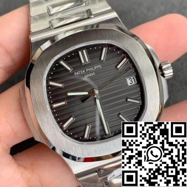 3 36 f0446621 eb6c 4434 814f 9771f2634bde Patek Philippe Nautilus 5711 1:1 Best Edition GR Factory Mostrador cinzento