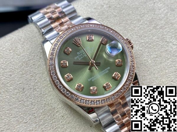 3 37 Rolex Datejust 31MM 1:1 Best Edition EW Factory Rose Gold