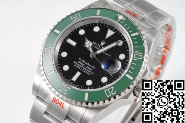 3 37 a5fc31d1 2690 41a0 8996 d540e1c43f0b Rolex Submariner Date M126610LV-0002 41MM 1:1 Best Edition ROF Factory Black Dial Zwitserse ETA2824