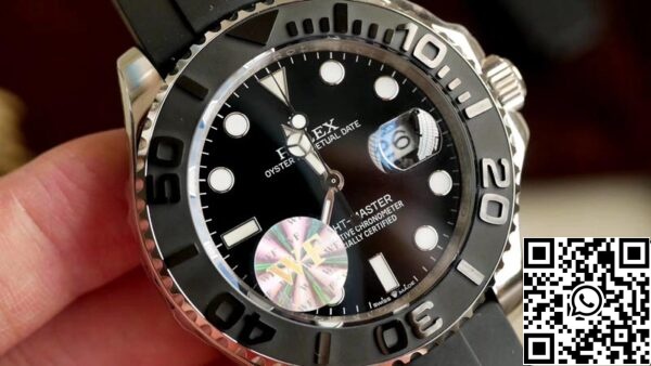 3 38 20f567f6 b9fd 40eb 812a 4d485f841def Rolex Yacht Master M226659-0002 1:1 Best Edition Black Dial Swiss ETA2836